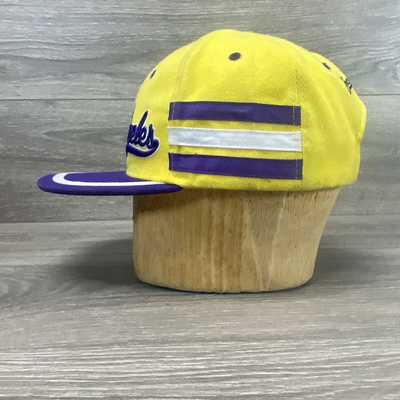 Los Angeles Collectors Edition Seventy Seven Hat Yellow Purple Snapback Cap Hat - Picture 4 of 8